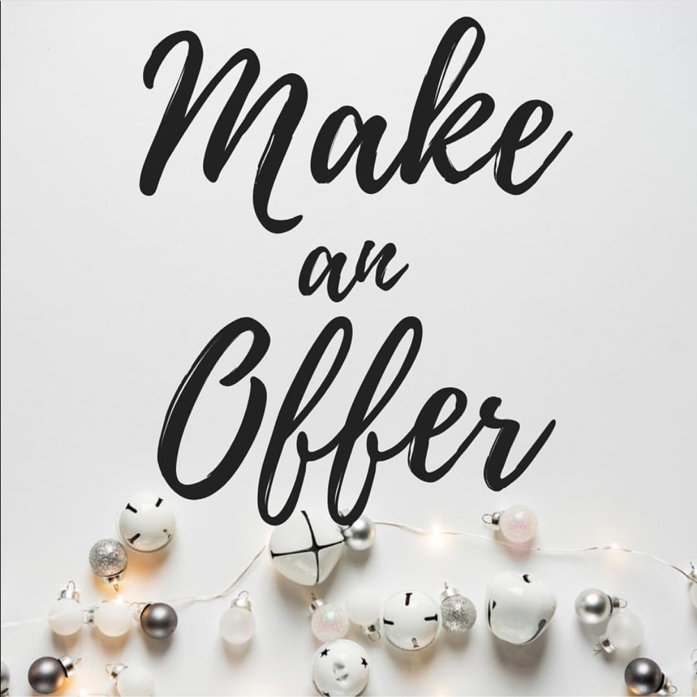 Like something? Make me an offer 🙃